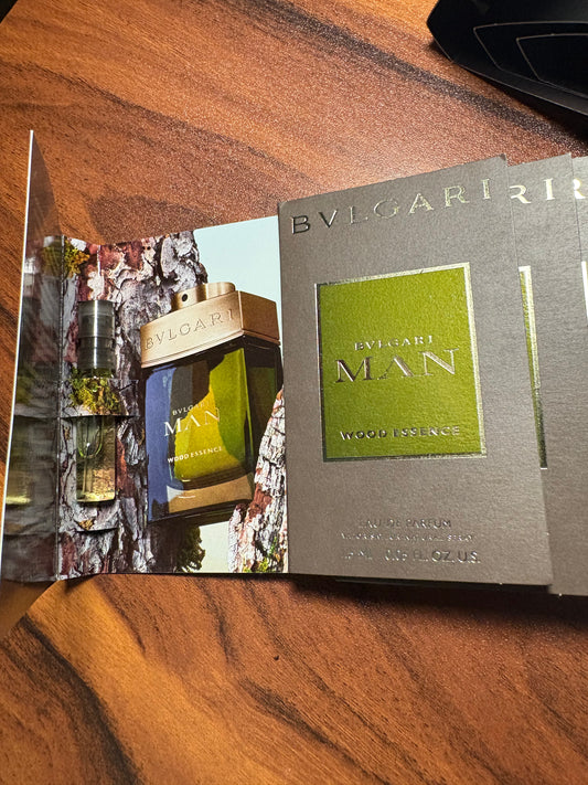 BVLGARI—- WOOD ESSENCE EDP (1.5ml) VIALS
