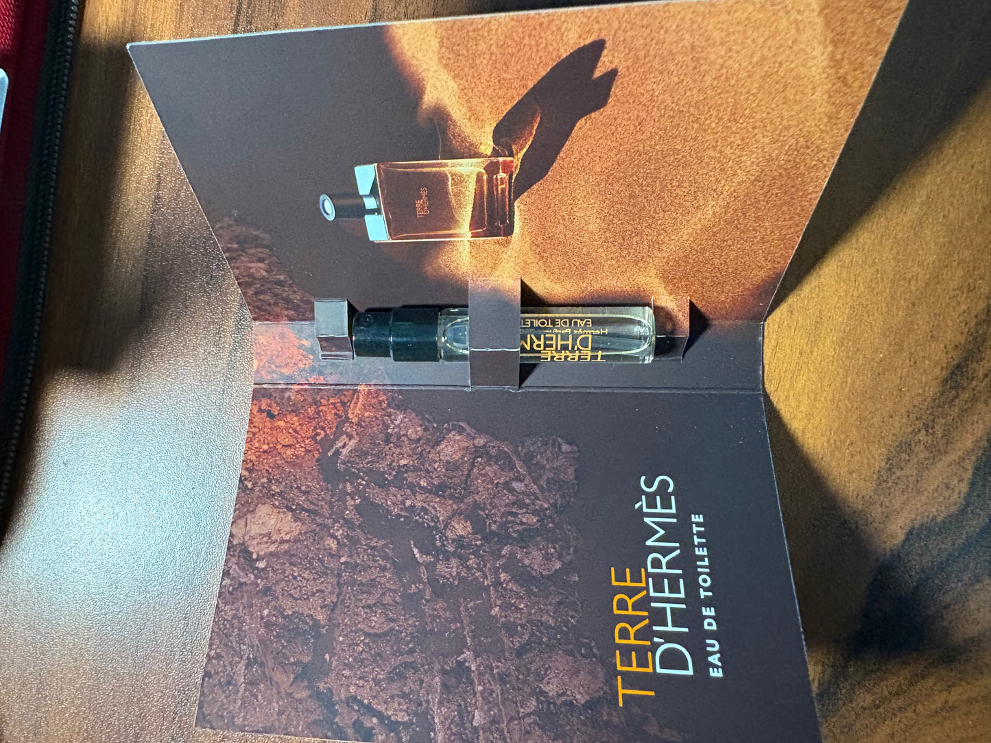 Hermes Paris—-Terre d'Hermes EDT (1.5ml) VIALS